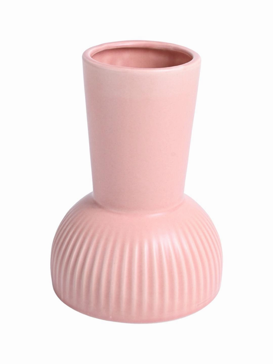 VON CASA Ceramic Peach Vase