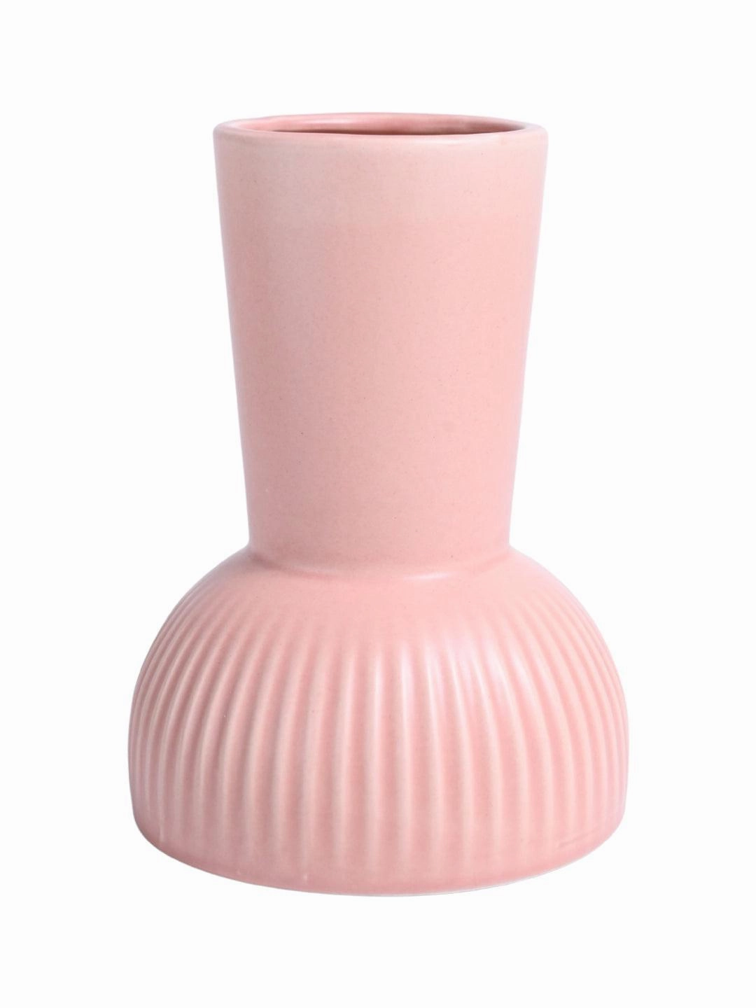 VON CASA Ceramic Peach Vase