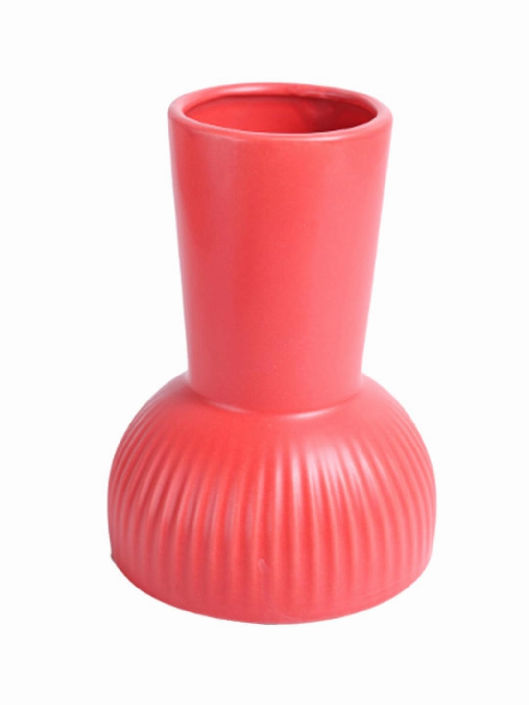 VON CASA Ceramic Red Vase