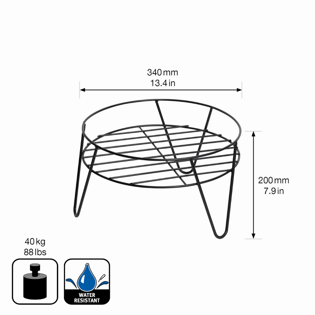 Wagner Plant Stand Black
