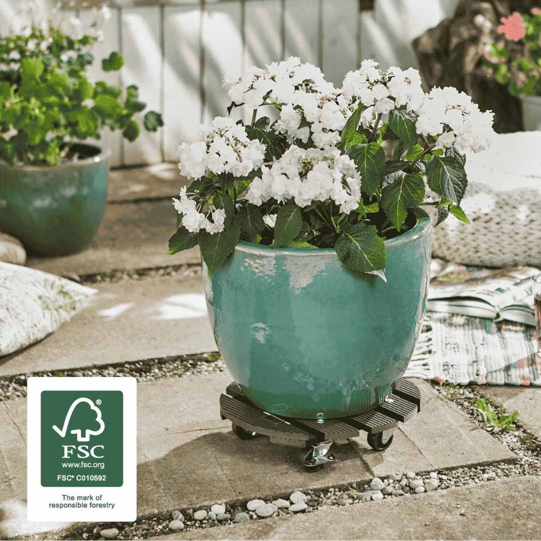 Wagner Plant Trolley indoor/outdoor Round WPC
