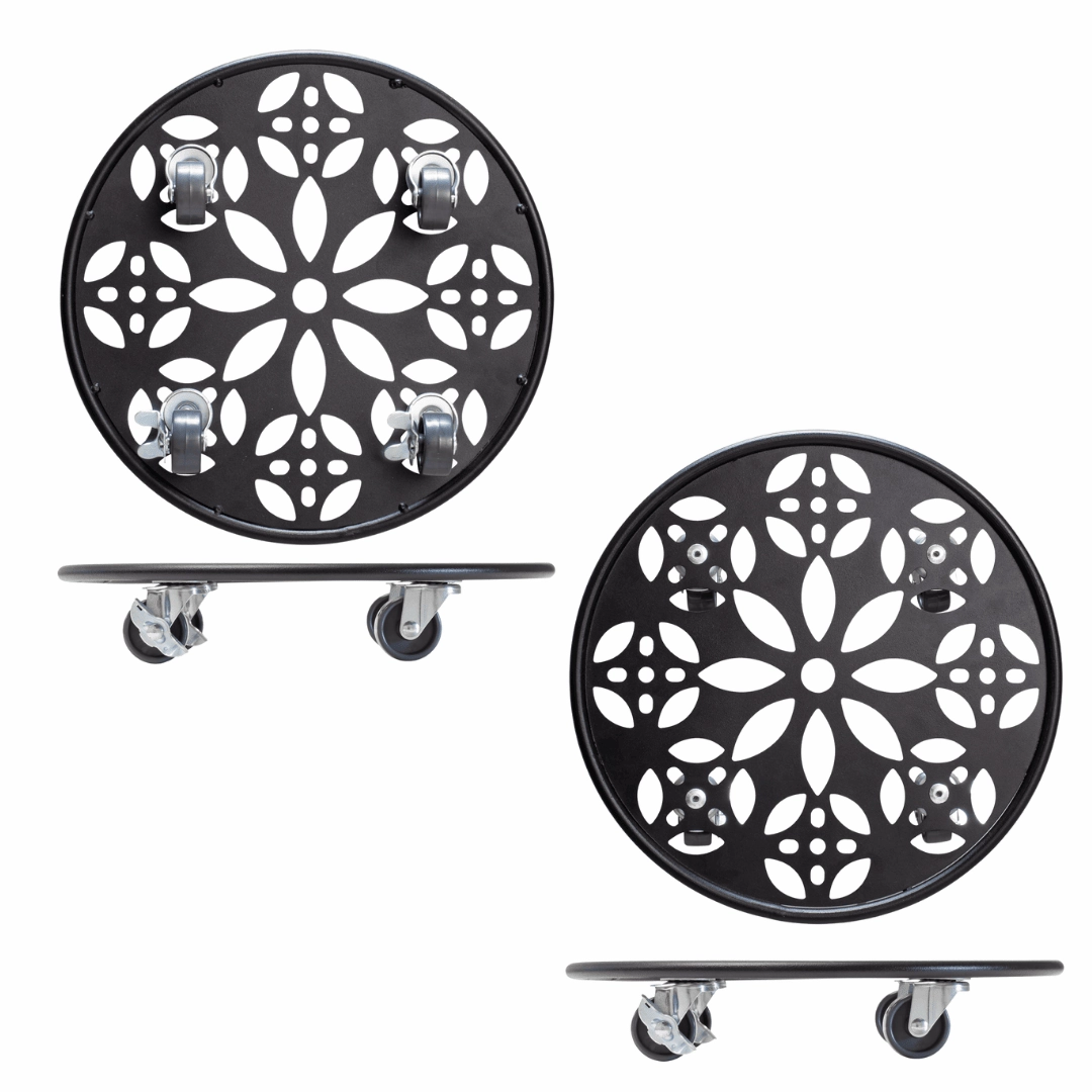 Wagner Plant Trolley Indoor Round Floral