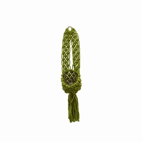 Wall Hanging Planter - Moss Green 24 Inch plant seeds  