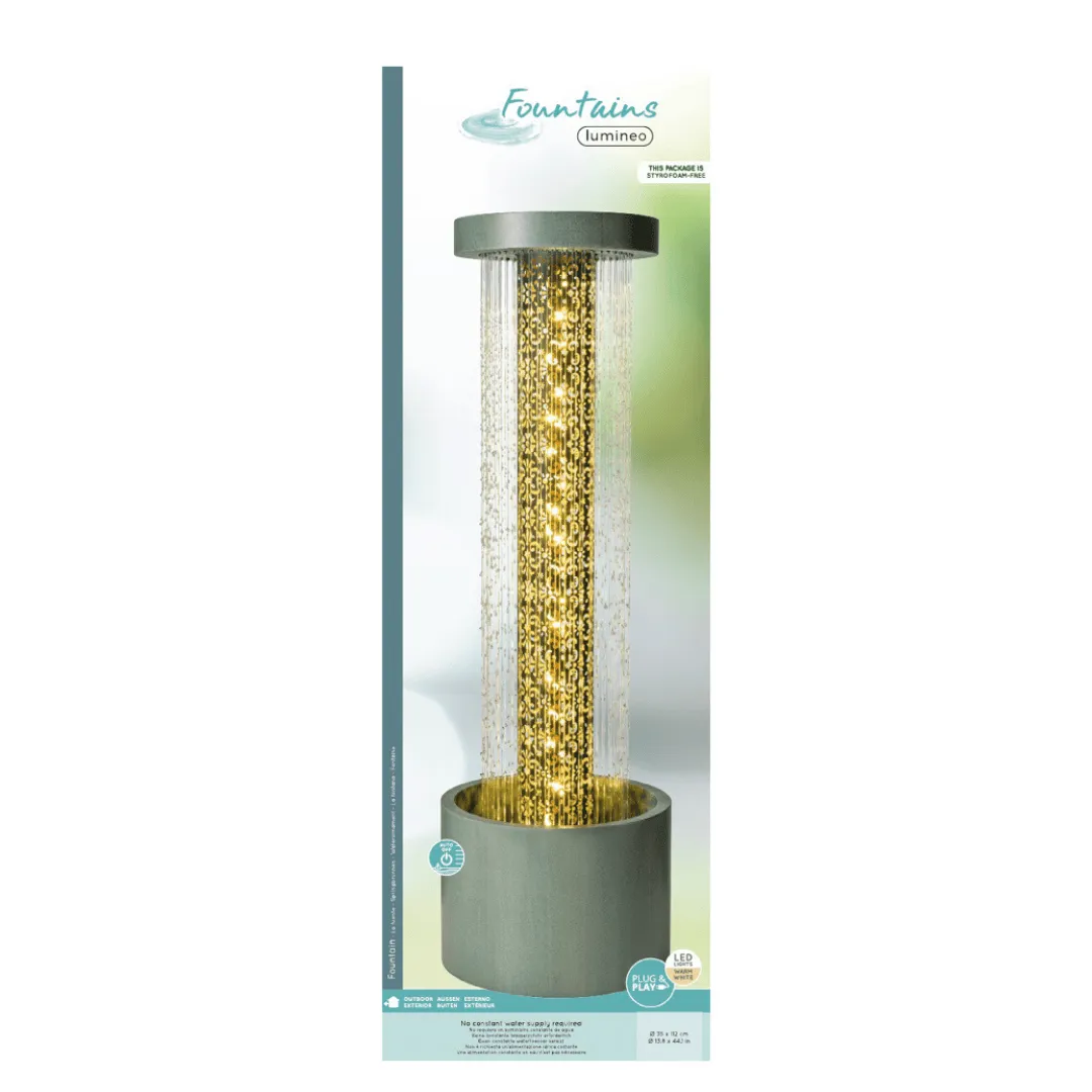 Water Feature Cylinder - Green