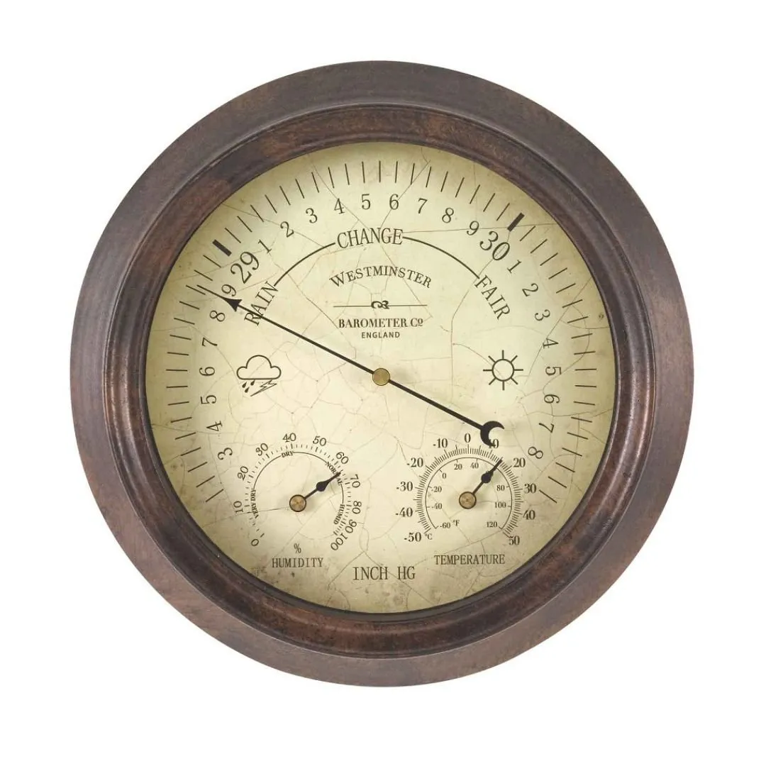 Westminster Barometer & Thermometer