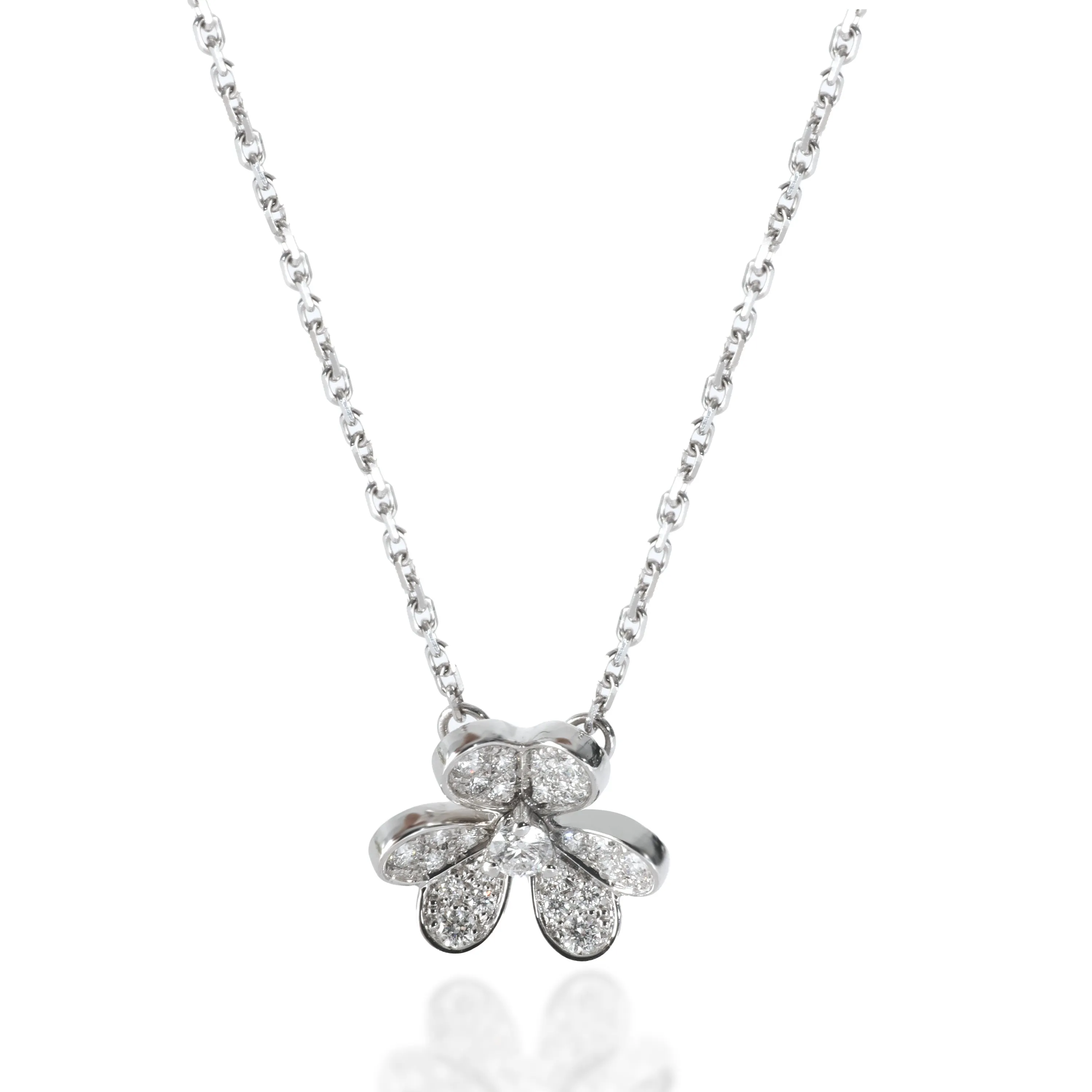 White Gold Diamond Mini Frivole Pendant