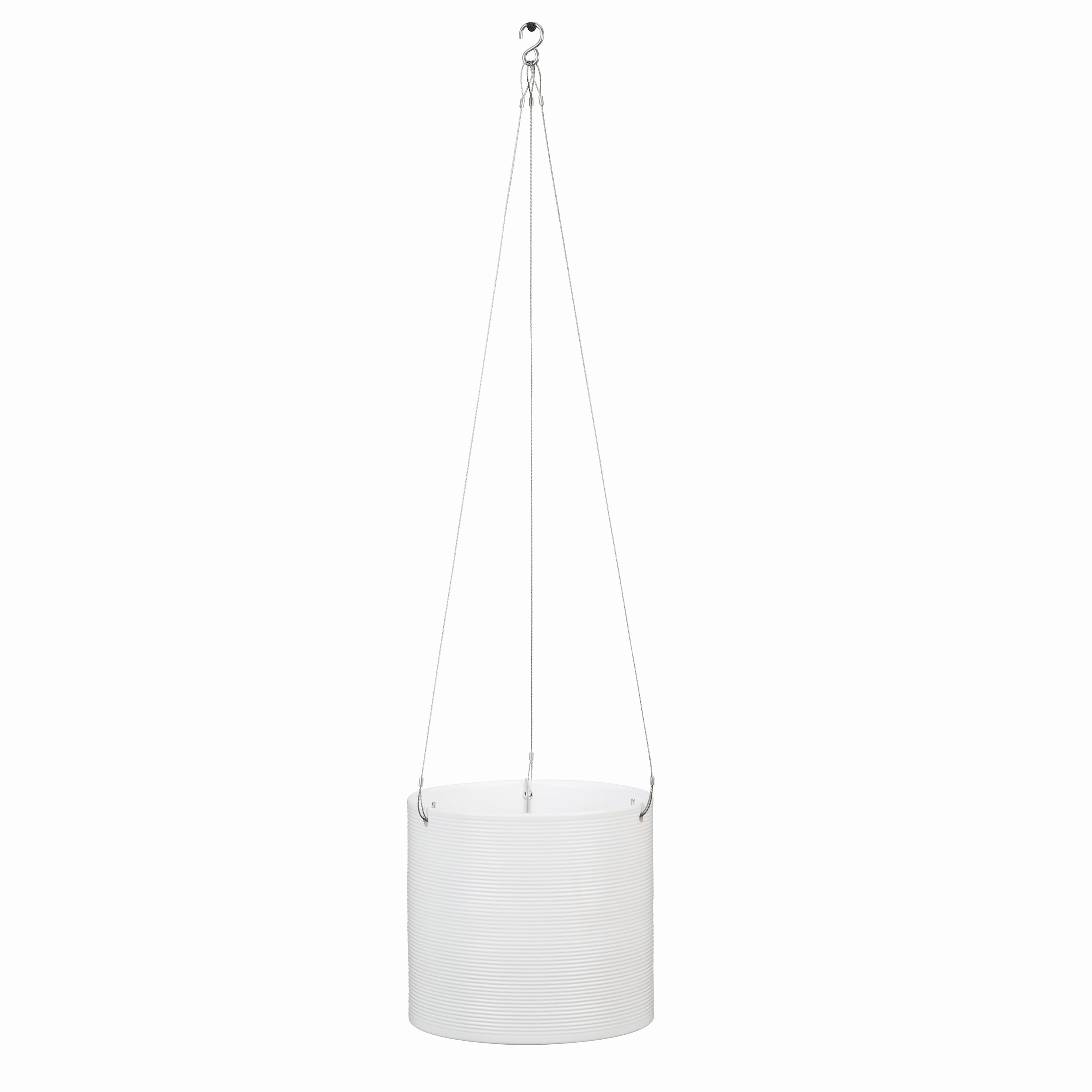 White Hanging Ceramic Pot  428 Panna