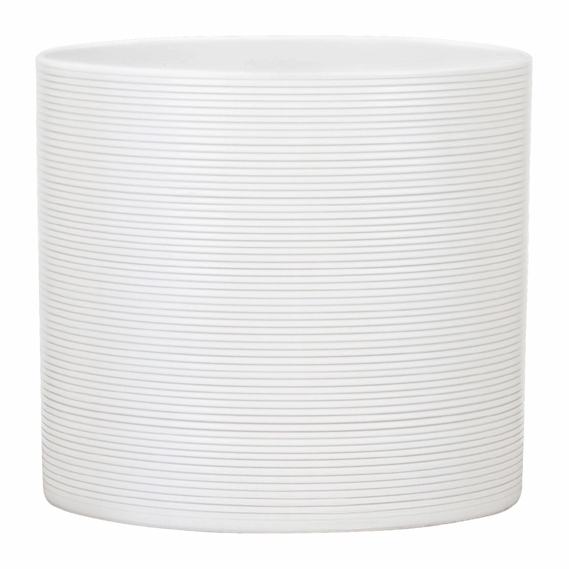 White Indoor Ceramic Cover Pot Panna (828) tall green plant  