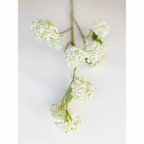 White Snowball Spray xl flower pot  