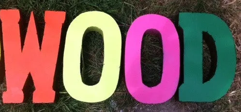 Wood 3-D Sign dried flower branch  