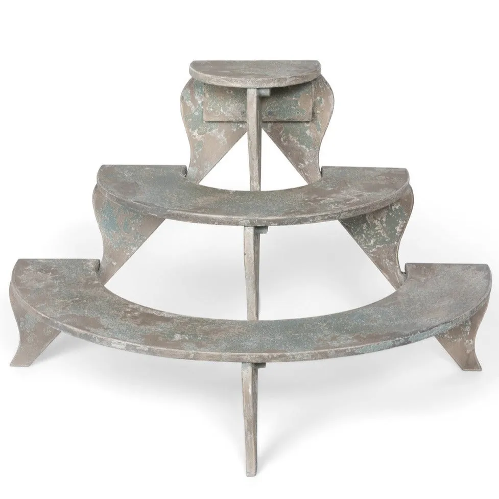 Wood Garden Tiered Plant Stand