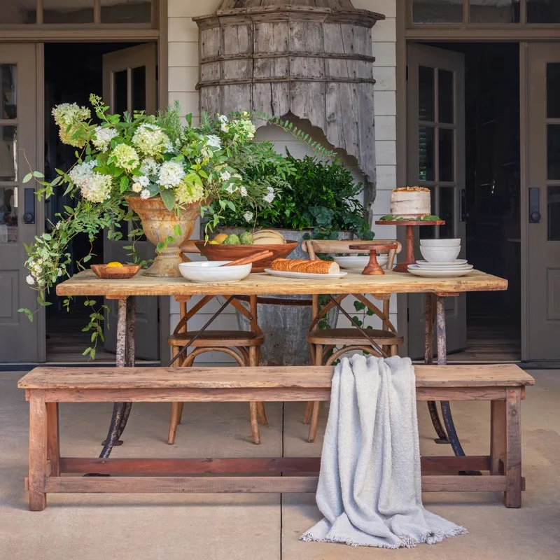 Wooden Cake Stand Set