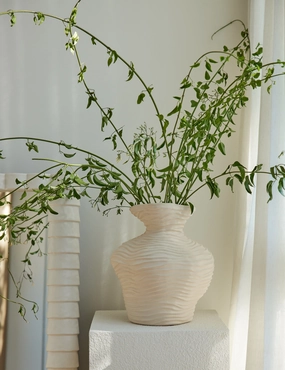 Wrinkle Vase by Sarah Sherman Samuel mini ornamental plant  