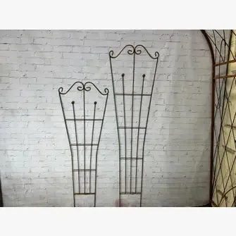 Wrought Iron Ball Trellis Plants Flower Vines Support