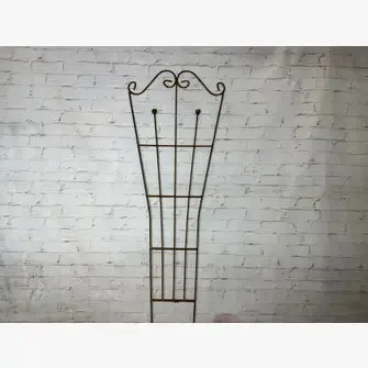 Wrought Iron Ball Trellis Plants Flower Vines Support