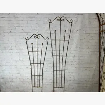 Wrought Iron Ball Trellis Plants Flower Vines Support