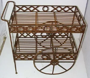 X-O TEA CART dried flower branch  