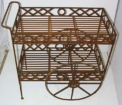 X-O TEA CART dried flower branch  