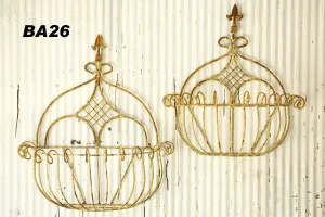 XXX Braided Baskets Small & Large Set of 2 dried flower branch  