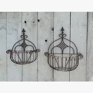 XXX Braided Baskets Small & Large Set of 2