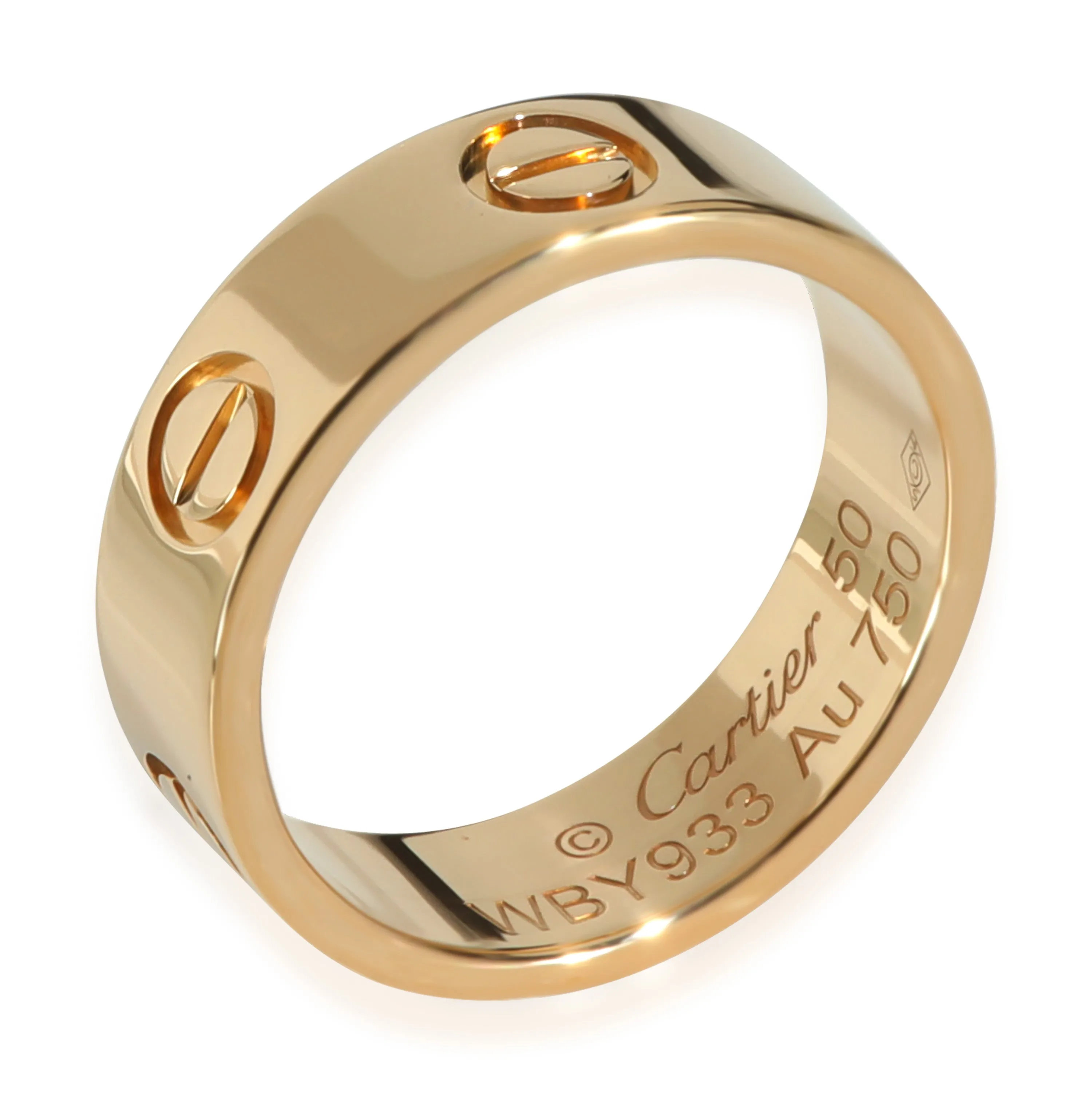 Yellow Gold  Love Ring