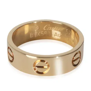 Yellow Gold  Love Ring