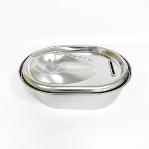 YES4PETS 2L Automatic Electric Pet Water Fountain Dog Cat Stainless Steel Feeder Bowl Dispenser V278-PWS-111-0015 dried flowers  