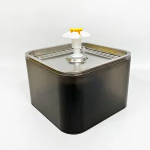 YES4PETS 3L Automatic Electric Pet Water Fountain Dog Cat Stainless Steel Feeder Bowl Dispenser Grey V278-PWS-106-GREY dried flowers  