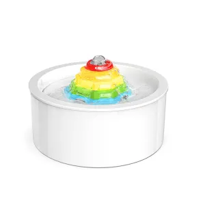 YES4PETS Ceramic Electric Pet Water Fountain Dog Cat Water Feeder Bowl Dispenser V278-PWC-105C dried flowers  