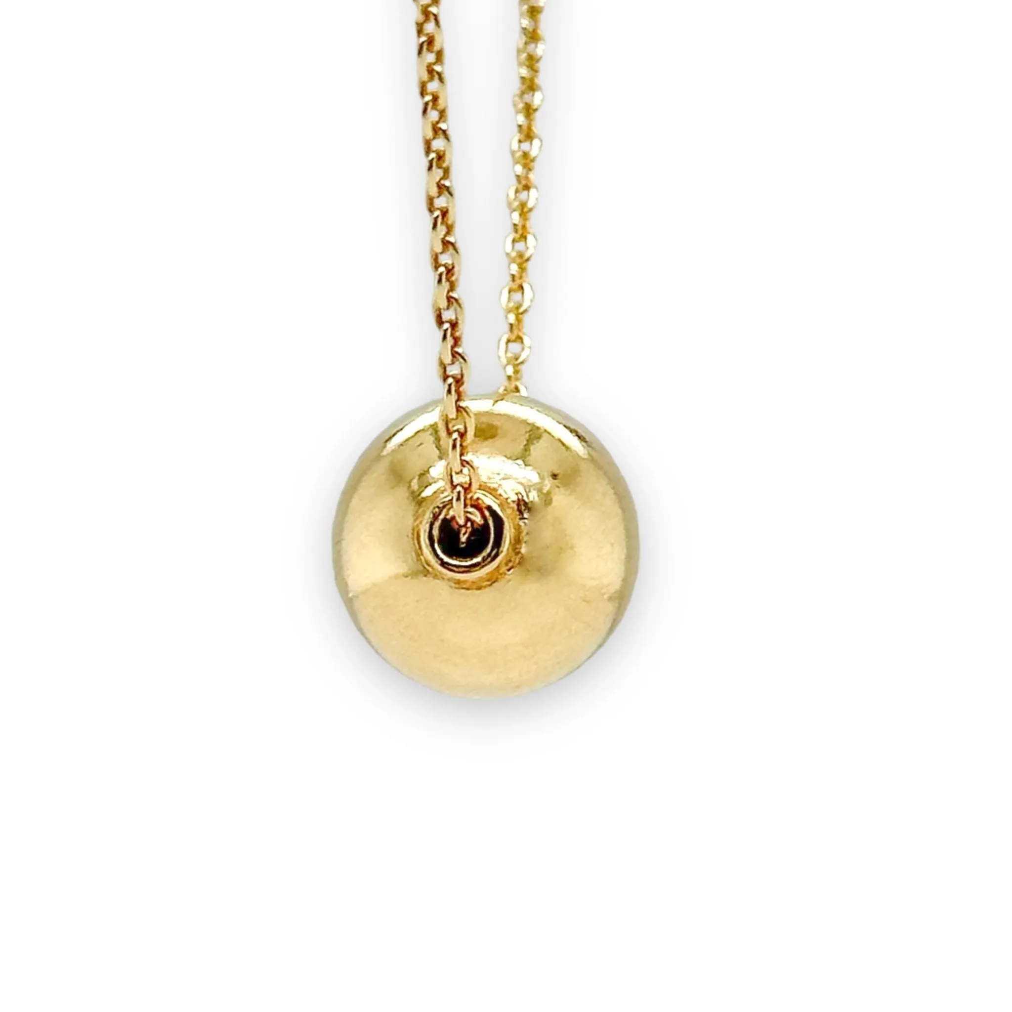 YGP Sterling 12mm Bead Necklace