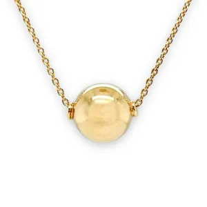 YGP Sterling 12mm Bead Necklace