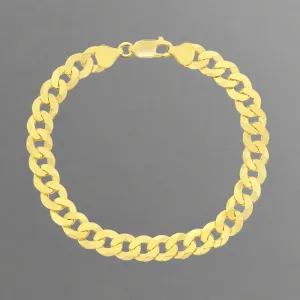 YGP Sterling 8mm 8" Cuban Link Bracelet