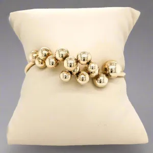 YGP Sterling ??Grapevine?? Bead Cuff Bracelet