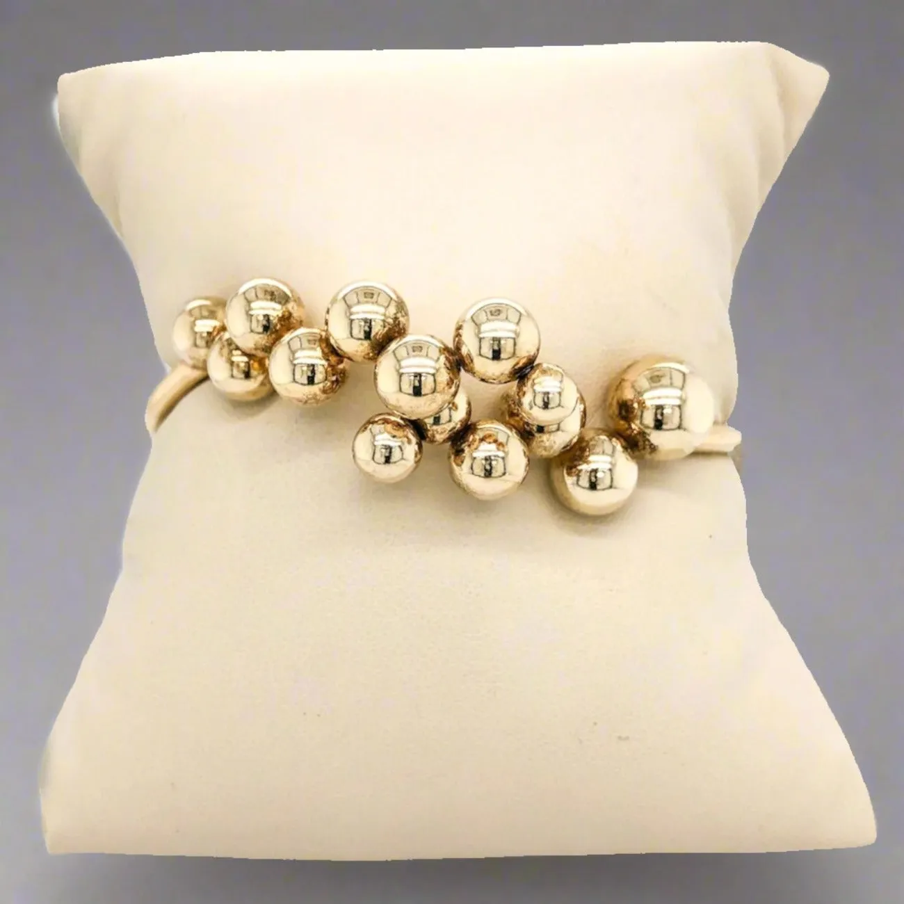 YGP Sterling ??Grapevine?? Bead Cuff Bracelet