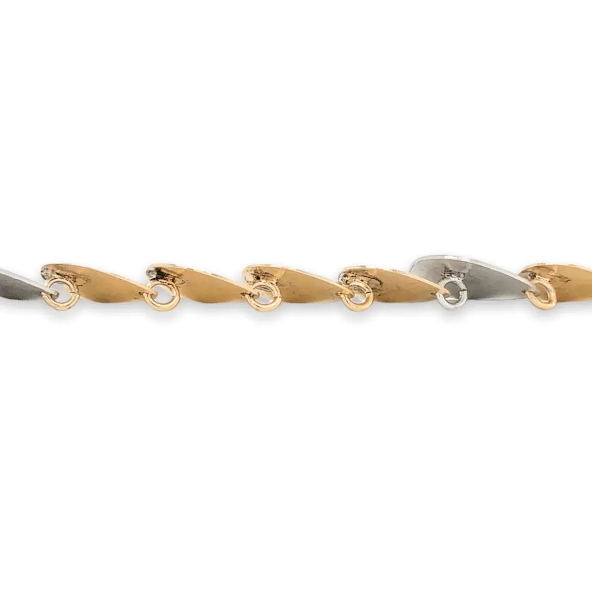 YGP Sterling Teardrop Link Bracelet